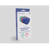 Khẩu Trang Vải GENMASK (xanh lá/hồng/xanh tím)